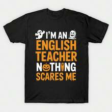 Stretchy Comfortable Women's T-Shirt Womens English Teach... Concert Outfits Back To School Summer Outfit - Black - View 6