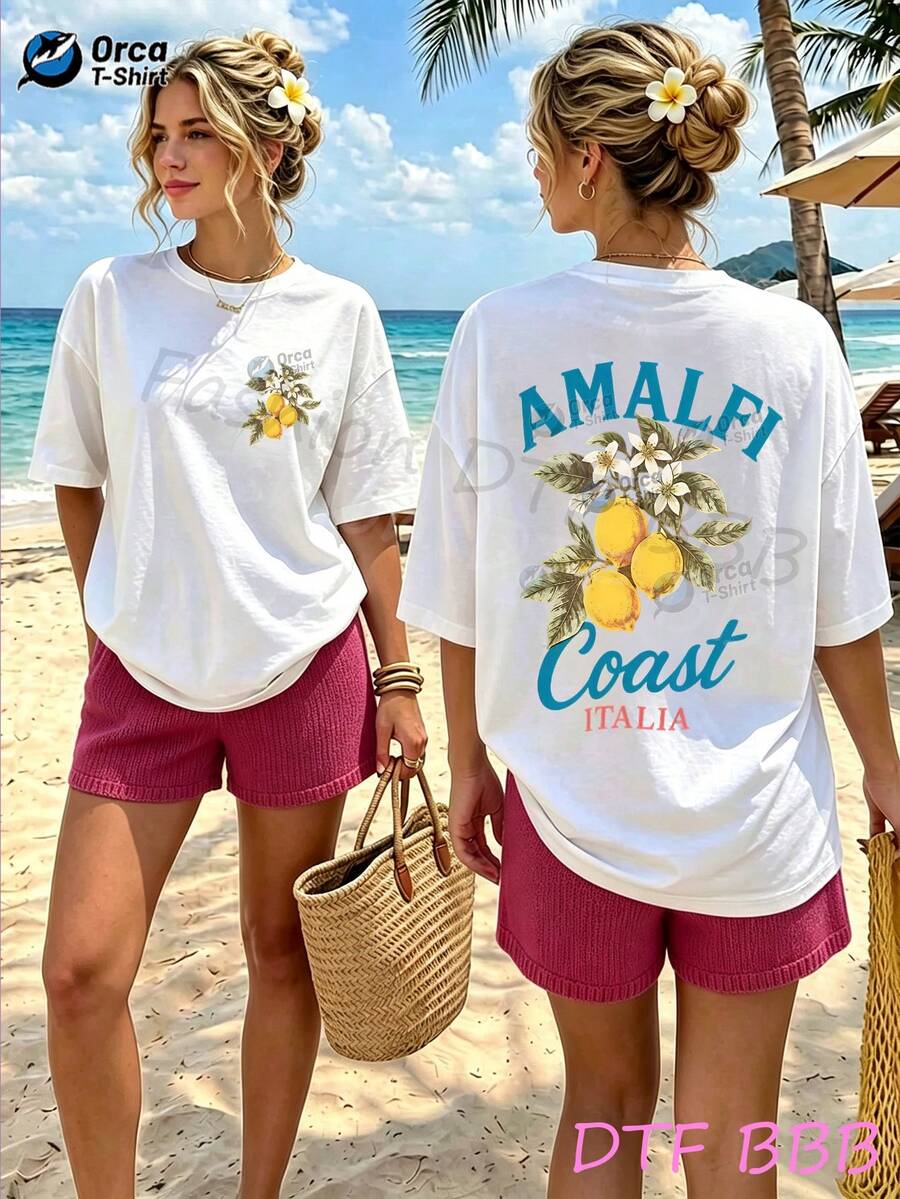 Women T-Shirts - 白色 - 查看 1