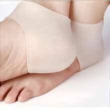 Elastic Ankle Support Sleeve, Soft Breathable Ankle Socks, Skin-Friendly Ankle Pads, Suitable For Daily Foot Care And In-Shoe Wear Protection - White - View 1