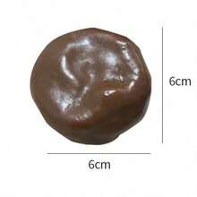Realistic Chocolate Crispy Rice Sponge Soft Candy, With Authentic Food Texture And Visual Appeal, Soft Squeezable Stress Relief Toy For Teens And Adults - Multicolor - View 6