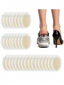Gel Heel Pads, Anti-Blister Cushioning Pads, Repair Heel, Reduce Friction, Protect Foot Skin - Multicolor - View 5
