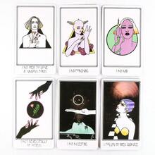 Amenti Oracle Tarot Deck Kartu Tarot Permainan Hiburan untuk Pesta Keluarga Permainan Papan Kartu Oracle Hadiah - Biru - View 2