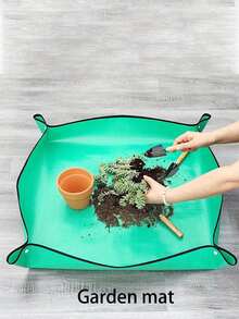 1pc Waterproof Thickened Garden Mat, Soil Substitute For Potted Plants And Cacti, Gardening Tool - Multiple Styles - View 6