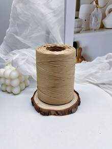 حبل قش ورقي منسوج، خيط حياكة DIY، مناسب لحياكة القبعات والحقائب وتزيين تغليف باقات الهدايا، حبل حرفي - أنماط متعددة - مشاهدة 5