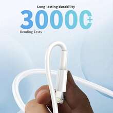 1/3/5PCS USB To Lightning Charging Cable Compatible With IPhone Charger Cord Compatible With IPhone 17 16 15 14 13 12 11 Pro Max XR XS X 8 7 6 Plus SE Compatible With And More - Multicolor - View 4