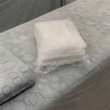 Disposable Perforated Massage Bed Cover, Smooth Fabric, Easy To Clean, Suitable For Beauty Salon Massage Bed, Disposable Bed Sheet, Spa Supplies - Multicolor - View 3