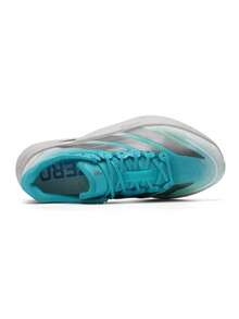 Sepatu Pria Adidas 2026 Baru ADIZERO BOSTON 13 Sepatu Lari Maraton dengan Rangka Fiberglass KK4990 - Hijau - View 4
