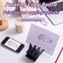 Tracing Drawing Board Sketching Painting Book Optical Projection Copying Table Stand For Phone And Tablet, Drawing Easel - Multicolor - View 7