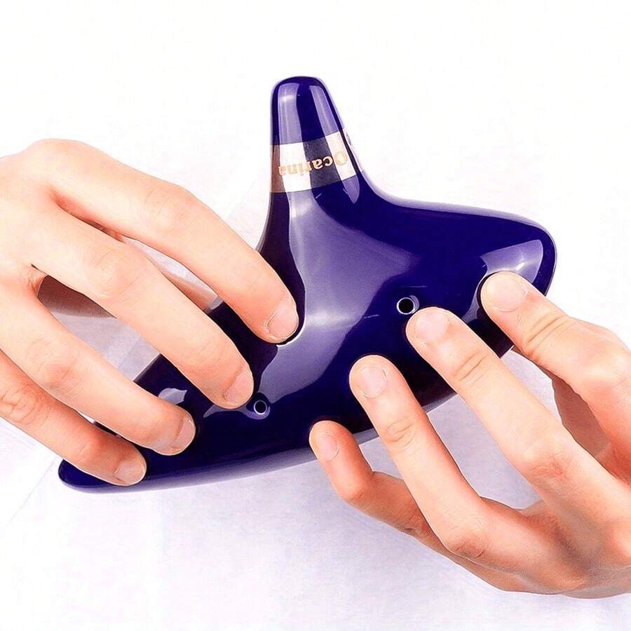 12孔陶笛 中音域 AC調 初學者用 吹管樂器 笛類樂器