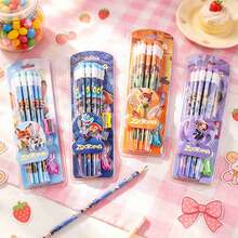 1set 2026 New Fox Rabbit High Beauty Pencil, High Beauty Pencil. Suitable For Daily Learning And Classroom Notes. Solid And Durable Workmanship, Essential For The New School Season.Random Style - Multicolor - View 2