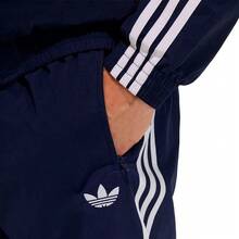 adidas originals Firebird 條紋鬆緊側口袋運動褲 男款 海軍藍 - 海軍藍 - 查看 3