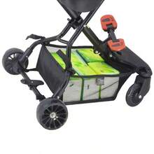 1pc Portable Baby Stroller Storage Basket, Newborn Stroller Hanging Basket, Baby Stroller Accessory, Under-Carriage Storage Bag - Multicolor - View 5