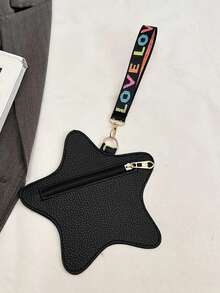 XD Handheld Star-Shaped Bag, Women's Niche Candy Color Coin Purse, Suitable For Back To School, Can Hold Earphones, Coins, Lipstick, Keys - Multicolor - View 9