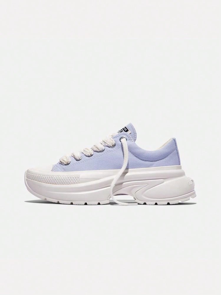 Converse 女款 Chuck Taylor SEASONAL 帆布低筒運動鞋 A24219C - 淡紫色 - 查看 1