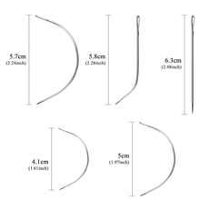 Lusecarl Hair Extension Sewing Kit, 3 Rolls Hair Extension Thread With 10 C/J/I Shaped Curved Hand Sewing Needles, Suitable For Hair Extensions, Hair Piece Sewing, Wig DIY (10+3, 3 Colors), Halloween - View 7
