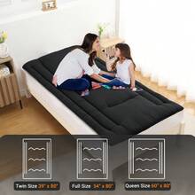 Mattress Protectors & Encasements - Black - View 6