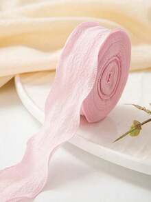 Ruffle Edge Ribbon Organza Ribbon DIY Bow End Weaving Material Cake Packaging Ribbon - Multicolor - View 10