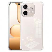 Compatible With HW And Honor Transparent Airbag Shockproof Phone Case 1.5MM Thickened Four-Corner Air Cushion Shock Absorption Anti-Drop Lens And Screen Dual Height Protection High Transparency TPU Full Coverage Anti-Collision Precise Cutouts Lightweight And Clear Phone Protective Cover Compatible With Honor 600 Lite/X8D/X5C/X5C Plus/Play 10A/400/400 Lite/400 Pro/ - Clear - View 10