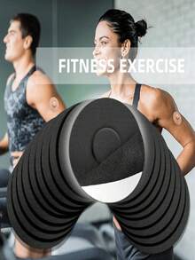 20/50 Waterproof & Sweat-Proof Adhesive Patches, Non-Slip Sticky, Suitable For Sports, Fitness, Blood Glucose Monitoring, Muscle Training, Invisible & Painless, Sports Sensor Patches, Breathable Water-Resistant Adhesive Sheets, Suitable For Climbing, Running & Other Sports, Sweat-Resistant, Can Install And Protect , Suitable For Gym Use - Multicolor - View 7