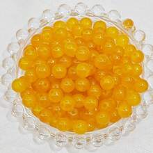 100pcs/8mm Smooth Round Beads Spacer Beads, Suitable For DIY Jewelry Making, Perfect For Bracelets And Necklaces, Decorative Beads, Smooth Round Beads, 24 Colors Available - Multicolor - View 12
