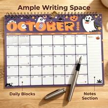 2026-2027 18-Month Calendar (July 2026 - December 2027), Sunday Start Design, Holiday Marked, Mini Month Preview For Previous And Next Month, Week Number Display, Large Writing Space, NOTES Section And Remarks Area, Suitable For Home, Office, School And Business Schedule Planning, Desk And Wall Hanging - View 4