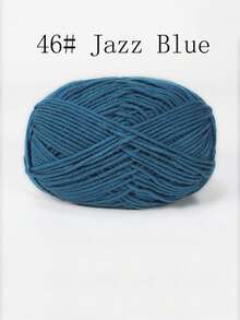4-Ply Milk Cotton Yarn For Crocheted Blanket, Clothes, Handbag, Slippers, Various Color Combinations, 50g Per Piece, Autumn And Winter Crocheted Scarves, Hats, Sweaters, Etc. DIY Gifts, Suitable For Beginners - Multicolor - View 43