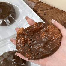 Realistic Chocolate Crispy Rice Sponge Soft Candy, With Authentic Food Texture And Visual Appeal, Soft Squeezable Stress Relief Toy For Teens And Adults - Multicolor - View 2