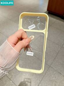 KOOLIFE 1件 極簡經典 2合1 防震手機殼,全方位保護,適用於 iPhone 18 Pro Max、17 Pro、17、16、15、14、13 - 玫紅色 - 查看 5