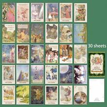 30 Sheets/Bag Postcards Open A Fairy Tale Book Series Vintage European Fairy Tale Style Writable Cards Commemorative Cards Desktop Message Cards - Postcard - View 11