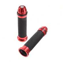 2pcs Motorcycle Accessories High Quality Aluminum Alloy Handlebar Grips (Handlebar Rubber), Universal Modified Electric Scooter Throttle Grip Covers, Handlebar Modification Parts - One Size - View 8