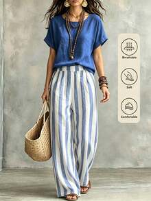 Women Two-Piece Outfits - Multicolor - View 1