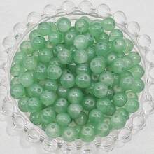 100pcs/8mm Smooth Round Beads Spacer Beads, Suitable For DIY Jewelry Making, Perfect For Bracelets And Necklaces, Decorative Beads, Smooth Round Beads, 24 Colors Available - Multicolor - View 17
