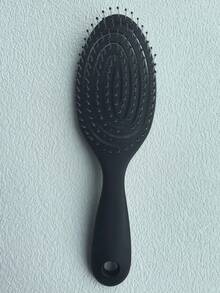 1 Stück Damen Hohlkamm, Rosenrot Moskitonetz Kamm, Kopfhautmassage Haarkamm, Damen Kamm, Trocken- und Nass-Dual-Use Paddelkamm, Luftkissenkamm für Zuhause geeignet für glattes und lockiges Haarstyling, antistatisch, Friseursalon, Schönheit, Reise-Essential Haarpflege-Tool, Halloween Weihnachtsgeschenk - Heißes Pink - Übersicht 9
