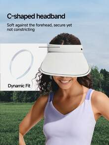Beneunder Women's Lightweight Visor Sun Hat BM569 - Beige - View 3