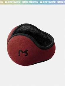 meetsunny Warm Foldable Winter Ear Muffs, Thick Soft Fleece Adjustable Behind Head Ear Warmers For Running, Skiing, Men & Women Cold Weather Ear Protection - Multicolor - View 17