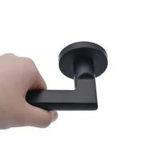 Interior Door Handle | Lockless | Keyless - Black - View 4