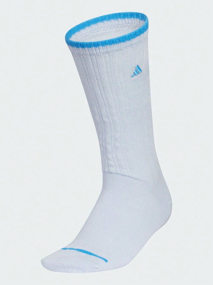 Adidas 女款 W 中筒襪 舒適柔軟 中筒襪 (1雙) KR5150 - 淺藍色 - 查看 1