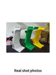 1pc 3-In-1 Universal Game Controller Stand And Headphone Holder, Can Hold 2 Game Controllers And 1 Headphone Simultaneously, Saves Desktop Space, Headphone Storage Rack, Suitable For Gamers And Daily Users - Multicolor - View 8