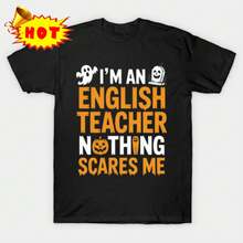 Stretchy Comfortable Women's T-Shirt Womens English Teach... Concert Outfits Back To School Summer Outfit - Black - View 1