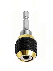 6.35mm 1/4英吋六角柄快拆式起子頭接頭 快速更換螺絲批頭延長夾頭轉接頭 通用電動鑽孔機電動工具替換配件 - A - 查看 7