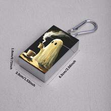 Cabin puff 1 buah Asbak Portabel Motif Hantu Bertema Halloween, Desain Tarik ke Atas, Pengingat Hantu, Hadiah Asbak - Satu ukuran cocok untuk semua. - View 12