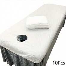 Disposable Perforated Massage Bed Cover, Smooth Fabric, Easy To Clean, Suitable For Beauty Salon Massage Bed, Disposable Bed Sheet, Spa Supplies - Multicolor - View 8