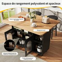 Mobile Storage Islands - Black - View 1
