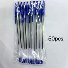 50支裝圓珠筆套組，紅/黑/藍3色，油性墨水，學生使用，盒裝，開學必備 - 套裝 - 查看 9