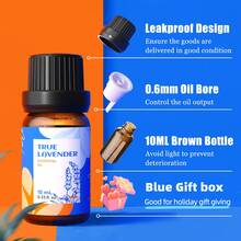 HIQILI 16pcs*10mL Essential Oil Set, Birthday Gift Box, Lavender, Vanilla, Rose, Peppermint Essential Oils, Suitable For Massage, Skin Care, Hair Care, Aromatherapy Diffuser, Humidifier, DIY Fragrance, Soap And Candle Making - Mixed Fragrance - View 2