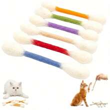 Large Catnip Tea Stick, Catnip Toy, Cat Sniffing Stick, Teeth Cleaning And Chewing Toy, Self-Entertainment Toy, Interactive Cat Supplies, Halloween, Christmas And Cat Teeth Cleaning Aid - Multicolor - View 5