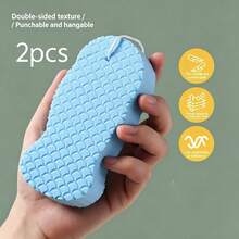 Ultra Soft Exfoliating Bath Sponge, Ultra Soft Body Shower Sponge, Reusable Magic SPA Scrubbing Bath Sponge For Dead Skin Removal, Adult Bathroom Accessory - Multicolor - View 21