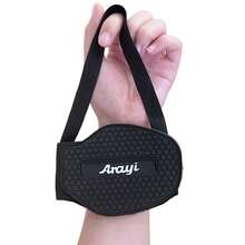 Motorcycle Shift Shoe Protector Pad, Non-Slip Thick Rubber Wear-Resistant Shoe Cover With Adjustable Elastic Strap, Detachable Anti-Scratch Foot Guard Fit Sneakers Boots Leather Shoes, Riding Accessory Prevent Shoe Toe Scuff From Gear Shifter - Arayi - View 11