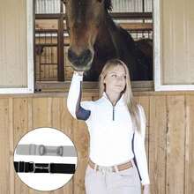 1pc Unisex Leather Belt With Horseshoe Buckle, Suitable For Equestrian Sports, Daily Wear And Fashion Styling - Multicolor - View 3