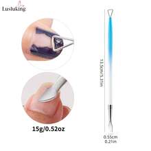 LUSLUKING Ingrown Toenail Tool Kit, Professional Pedicure Kit With Toenail Clippers, Cuticle Pusher, Nail Cleaner & Triangle File, Stainless Steel Ingrown Toenail Removal Tools For Thick Nails, Home & Salon - Multicolor - View 6